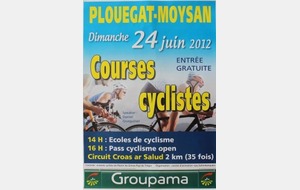 Epreuves cyclistes de Plouégat Moysan