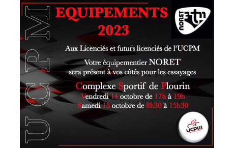 Equipements 2023